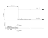 TEC1-19913 Peltier Cooler Conception robuste RoHs Cpliant pour déshumidificateur de réfrigérateur de voiture Module de refroidissement TEC de qualité industrielle