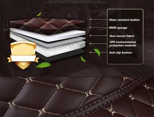 Alfombrillas de Coche de Cuero de Alta Calidad, Juego Completo, Diseño Único, <span class=keywords><strong>Precio</strong></span> de Fábrica al por Mayor - Product Image 5