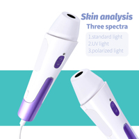 Analyseur Numérique de Peau à 3 Spectres, Détecteur Cutané, Machine d'Analyse Faciale OEM ODM, Scanner Facial avec Prises UK US JP IT