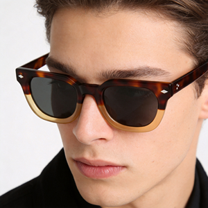 Nuevas gafas de sol SA0508 de acetato cuadradas a la moda, montura completa, protección UV400, para adultos, se acepta OEM. - Product Image 1