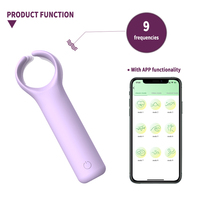 GINYA Niedlicher Mini-Bullet-Vibrator mit APP, superstarker Vibrationsstimulator für Frauen, Klitorisstimulation, Sexspielzeug für Paare