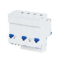 Interruptor Diferencial RCCB Miniatura 63A 3P con Certificación CE, Capacidad de Ruptura de 6kA, Disponible en Múltiples Especificaciones, Interruptor de Protección Contra Fugas a Tierra