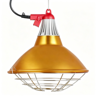 Lampe chauffante pour bétail, lampe chauffante pour poulailler avec grille de protection