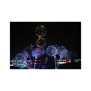 led bobo balloons purple Chinese manufacturer supply Wedding birthday party decorated with balloons