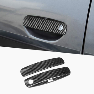 Autocollant décoratif pour poignée de porte en fibre de carbone Shasha, accessoires de voiture en fibre de carbone pour <span class=keywords><strong>Dodge</strong></span> <span class=keywords><strong>Challenger</strong></span>/Charger 2011-2024 - Product Image 5