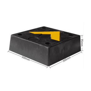 Bloque de Goma Anticolisión para Protección de Señales de Tráfico y Seguridad Vial, Venta al Por Mayor de Fábrica, Alta Calidad - Product Image 1