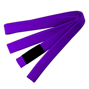 Fabricants d'équipements d'entraînement d'arts martiaux, ceinture de Jiu-Jitsu brésilien personnalisée pas chère, 100% coton, légère et respirante - Product Image 1