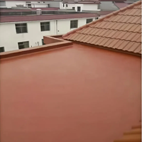 Caoutchouc de silicone liquide de revêtement répulsif imperméable Nano coloré et acide acrylique pour l'application de toit et de mur