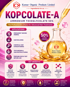 แอมโมเนียมไทโอไกลโคเลต 50% น้ำยาสำหรับยืดผม ดัดผม ทำลอน วัตถุดิบเครื่องสำอาง - Product Image 5