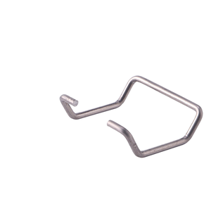 Cao su tráng đánh bóng thép không gỉ nhỏ <span class=keywords><strong>J</strong></span> hình dạng dính tường móc cho ngành công nghiệp bán lẻ - Product Image 5