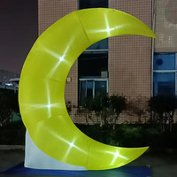 Décoration gonflable Superwin CTO pour l'Aïd, décoration extérieure pour la maison, le jardin, la mosquée, étoile, lune, décoration musulmane du Ramadan