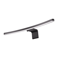 Barre lumineuse LED pour écran incurvé avec corps en aluminium, télécommande tactile, lampe de protection oculaire pour jeux modernes, bureau et salle de lecture