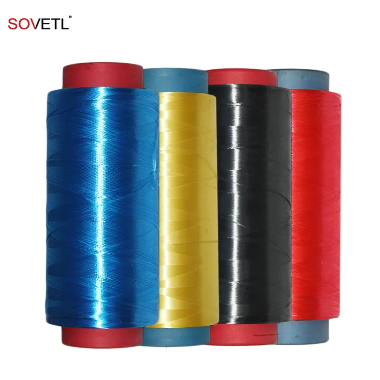 30D 50D 75D 100D 150D200D着色されたUHMWPE繊維UHMWPE縫合糸用の超高分子量ポリエチレン高強度繊維
