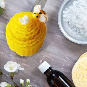 เทียนรังผึ้งขี้ผึ้งธรรมชาติพร้อมผึ้งสั่งติดป้ายได้ตามต้องการ - Product Image 4