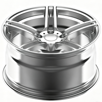Jantes en alliage d'aluminium forgé sur mesure BORSU, 1 pièce, 15 16 17 18 19 20 21 22 pouces, 5x112 5x120 5x114.3