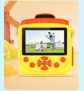 Appareil photo d'impression pour enfants, cadeau de Noël, 1080P HD, avec papier thermique, écran HD 2,4 pouces, coque mignonne, jouet cadeau - Product Image 4