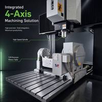 Fresadora de pórtico CNC de gran tamaño y alta resistencia BT50 Fanuc de doble columna de alta precisión para metal