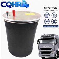 Ensemble d'airbags WG9925528010 pour camion SINOTRUK SITRAK C7H TX TH7, suspension pneumatique de cabine, pièces de rechange d'origine OEM, pièces de rechange robustes