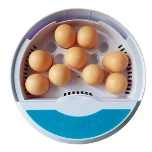 HHD CE approved mini poultry chicken egg tray 9 eggs incubator