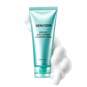 Mousse nettoyante à l'acide azélaïque en capsules, hydratante et douce, pour le soin de la peau, lissage de la texture, lavage quotidien du visage - Product Image 1