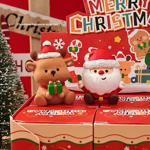 ตุ๊กตาเรซินน่ารักรูปหมีตุ๊กตาหิมะซานต้ากวางเครื่องประดับตั้งโต๊ะขายส่งตกแต่งคริสต์มาสที่น่ารักสำหรับบ้านและของขวัญ - Product Image 2