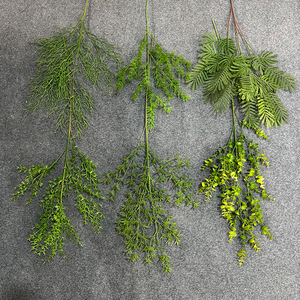 พืชเทียมรวมถึงมัดของตกแต่งหญ้าสีเขียวลำต้นยาวสำหรับงานแต่งงานและการตั้งค่างานเฉลิมฉลอง - Product Image 2