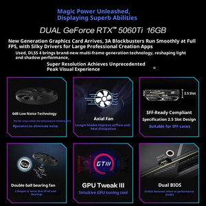 Ordinateur de bureau de jeu ROGs G7 directement de l'usine avec R7-9800X3D 32 Go de <span class=keywords><strong>DDR5</strong></span> 2 To de SSD RTX5080 16 Go - Product Image 2