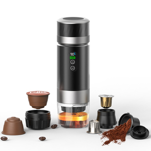Wholesale Portable Espresso <b>Machine</b> with Removeable Battery Easy Carry LED Display Mini Capsule Maker for Travel Camping OEM Log - Product Image 2