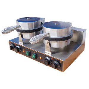 Máquina Comercial para Hacer Waffles de Burbujas Antiadherentes / Máquina Eléctrica para Hacer Waffles y Panqueques / Máquina para Hacer Conos de Helado - Product Image 5