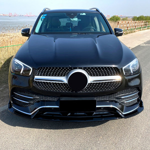 Para Mercedes-Benz Clase GLE W167/C167 GLE450/GLE 53 2019-2023 AMG, Alerón Delantero/Spoiler de Capó, Material ABS, Negro Piano, <span class=keywords><strong>Carbono</strong></span> - Product Image 2