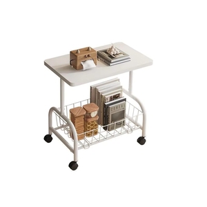 <span class=keywords><strong>Mesa</strong></span> Consola Esquinera Moderna y Móvil, Mueble <span class=keywords><strong>para</strong></span> el Hogar <span class=keywords><strong>con</strong></span> <span class=keywords><strong>Ruedas</strong></span> <span class=keywords><strong>para</strong></span> Sofá, Sala <span class=keywords><strong>de</strong></span> Estar - Product Image 4
