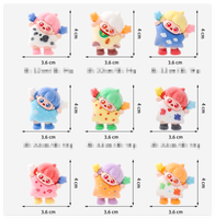 Blind Surprise Mystery Bag Mini Anime Flock ing Einteilige Statue Modell 3d Spielzeug Figur Harz Handwerk Skulptur Großhandel Lieferanten