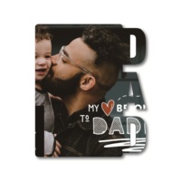 Plaques Photo en Bois Personnalisées Élégantes 2026 – Cadeaux Faits Main pour Papa, Fille, Fils – Panneau Photo par Sublimation pour Panneau Décoratif Écologique et Moderne