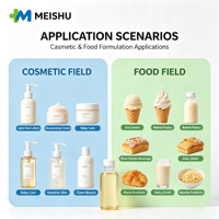 Stéarate de polyglycéryl 6 de qualité cosmétique et alimentaire, stabilisateur haute pureté, émulsifiant PG 6 Stearate pour formules cosmétiques et alimentaires