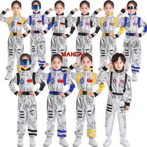 <span class=keywords><strong>Disfraz</strong></span> de <span class=keywords><strong>Astronauta</strong></span> Rosa para Niñas con Guantes, Casco de Jardín de Infancia, <span class=keywords><strong>Disfraz</strong></span> de Traje Espacial Infantil para Fiestas y Actuaciones - Product Image 3