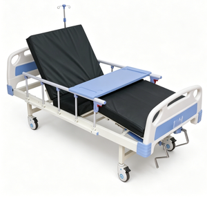 <span class=keywords><strong>Lit</strong></span> médical manuel à <span class=keywords><strong>2</strong></span> manivelles pour patient d'hôpital - Product Image 6