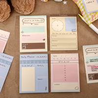 Bloc-notes autocollants personnalisables Mr. Paper, design artisanal pour l'école, le bureau, les rappels quotidiens