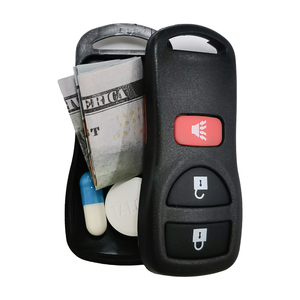 Scatola nascosta segreta sicura per la diversione della chiave dell'auto leggera nera nascondi e conserva i soldi contanti di stoccaggio impermeabile - Product Image 1