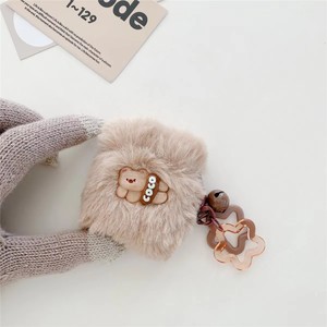 Coque en peluche mignonne pour Apple <span class=keywords><strong>Airpods</strong></span> 4ème génération Ins Style peau <span class=keywords><strong>nouvelle</strong></span> couverture chaude d'hiver - Product Image 6
