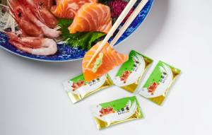 Pâte de wasabi épicée premium pour sashimi et sushi en sachet - Product Image 6
