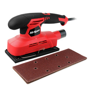 Ponceuse orbitale 150W 1.3A avec disques auto-adhésifs pour ponçage du bois, du métal et des murs - Product Image 4