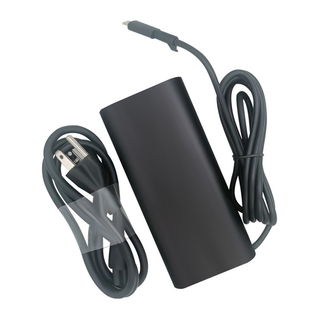 130W Type C Laptop Charger for Dell 20V 6.5A PD Fast Charging Power Adapter USB C Charger