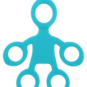Entraîneur de doigts en silicone en forme humaine, sangle de traction, balle de préhension en TPE pour l'entraînement de la force des mains, équipement d'exercice - Product Image 2