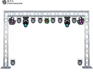 Square Sound Structure Lightweight Roof Speaker <b>Stage</b> Backdrop Aluminum <b>Lighting</b> Truss System for <b>Stage</b> Displays - Product Image 2