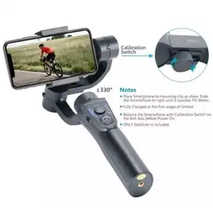 Factory supply smooth 3 axis gimbal stabilizers for mobile and camera with long lifetime