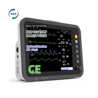 Monitor de Pacientes Portátil Multiparamétrico de 12.1 Pulgadas con IBP, EtCO2, ECG y Sistemas de Monitoreo para Clínica