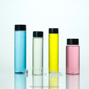 Bán buôn rõ ràng hình trụ Vòng pet chai nước giải khát cho nước trái cây bao bì BPA free rỗng chai nước trái cây bằng nhựa với vít cap - Product Image 6