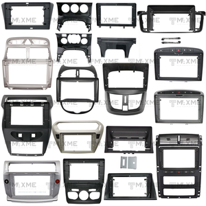 Kit de réaménagement de tableau de bord noir mat pour <span class=keywords><strong>Acura</strong></span> 2004 à 2008, avec cadre d'écran horizontal de 9 pouces pour lecteur Android - Product Image 6