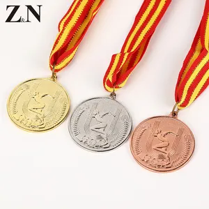 Fabriek Directe Verkoop Fabrikant Custom Metallic Running Mode Event Zachte Emaille Medaillons Metalen Medaille
