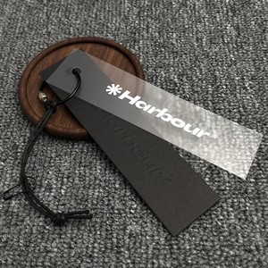 Thân thiện với môi trong suốt Silicone Swing <span class=keywords><strong>Tags</strong></span> với ba chiều Logo tái chế giấy treo thẻ cho quần áo hàng may mặc - Product Image 3